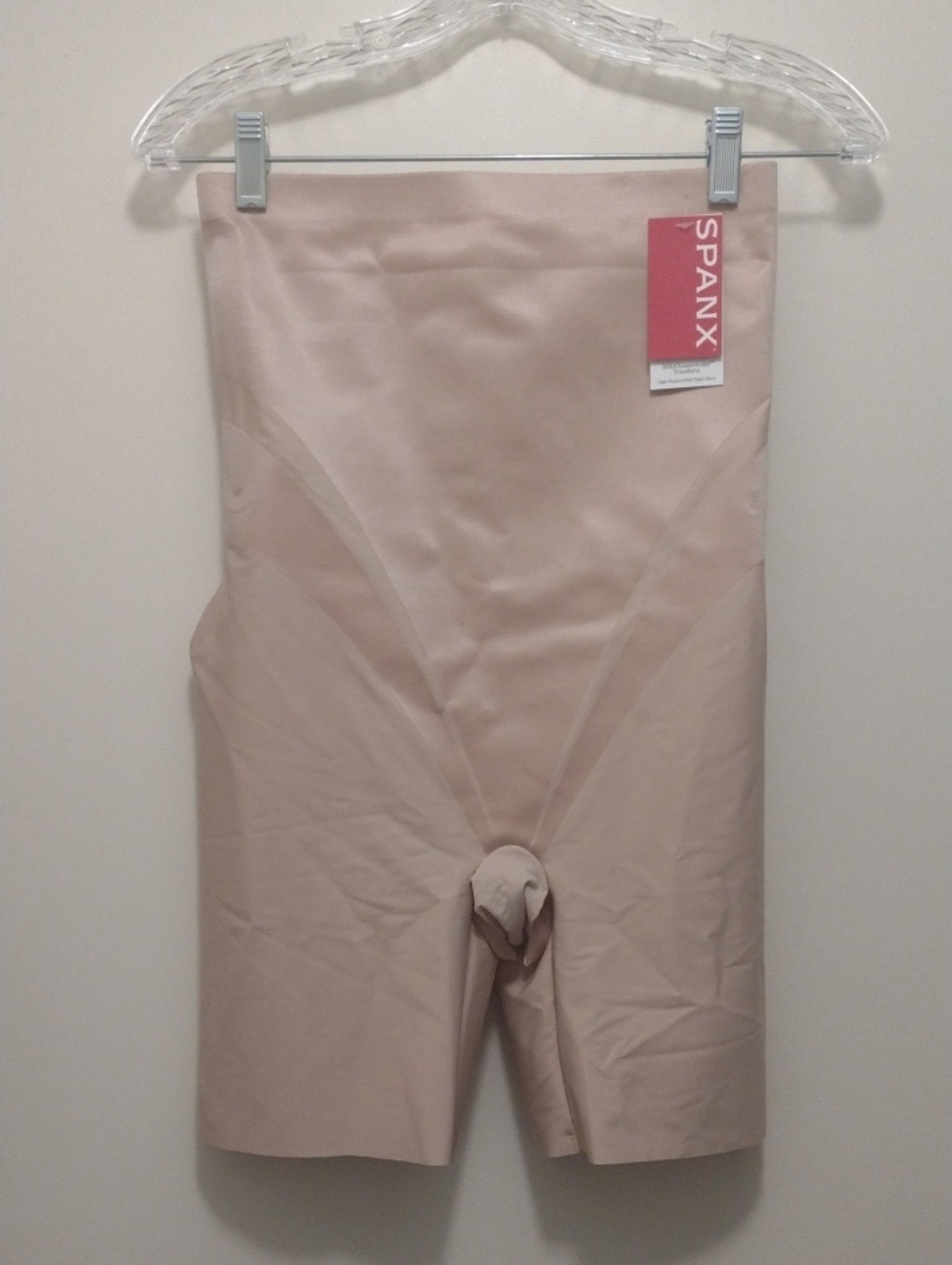 SPANX High-Waist Mid-Thigh Shaping Shorts (J1358)